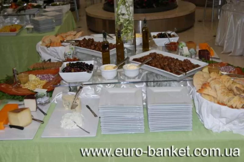 Ресторан выездного обслуживания в Киеве, организация праздников Киев