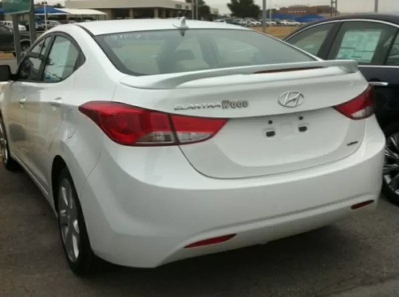 Hyundai Elantra 2010 + Спойлер на крышку багажника 1150 грн. 2