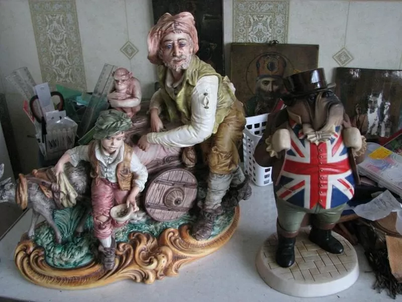 Ремонт декоративных изделий из керамики,  фарфора,  композитных материалов. 2