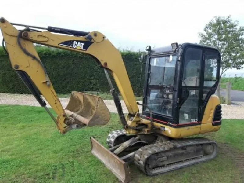 Мини экскаватор Cat 302, 5