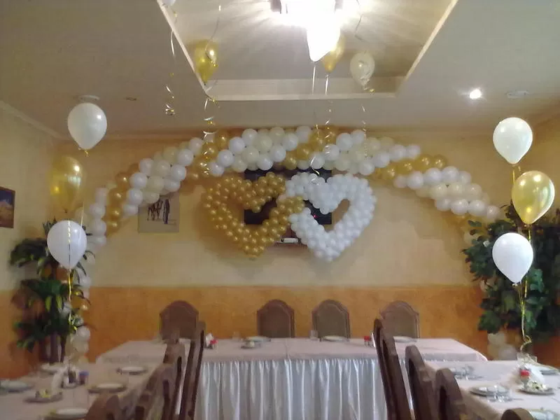 Сердца из шаров