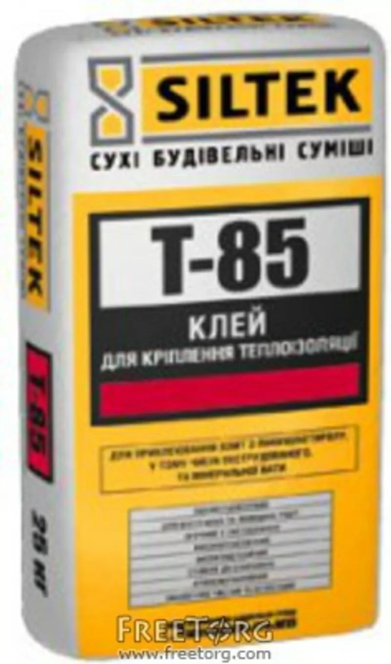 Клей для теплоизоляции Siltek T-85