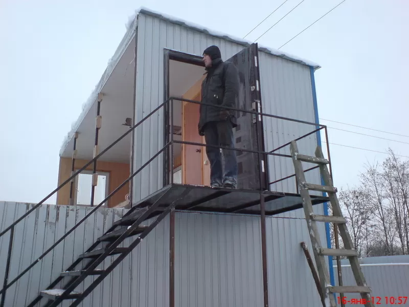 Вагончики,  гаражи,  ворота- ДЕЛАЕМ ПОД ЗАКАЗ. 4