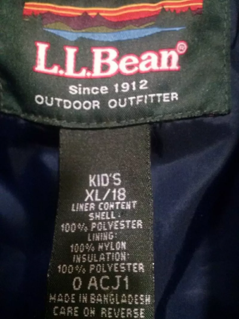 LLBean куртка на подростка 5