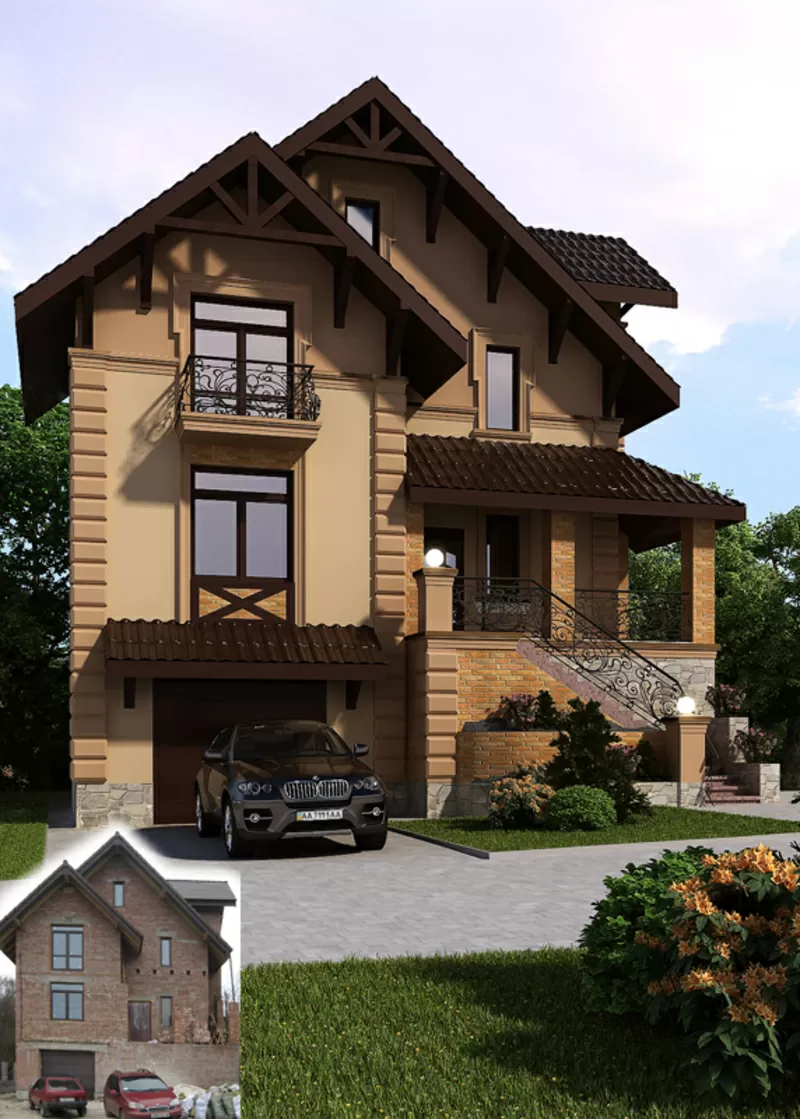 Дизайн интерьера квартир Киев, дизайн проекты квартир, домов 6