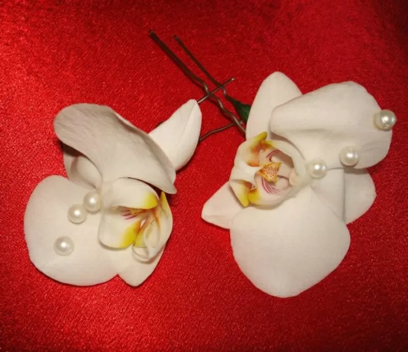 свадебный букет из орхидей 3