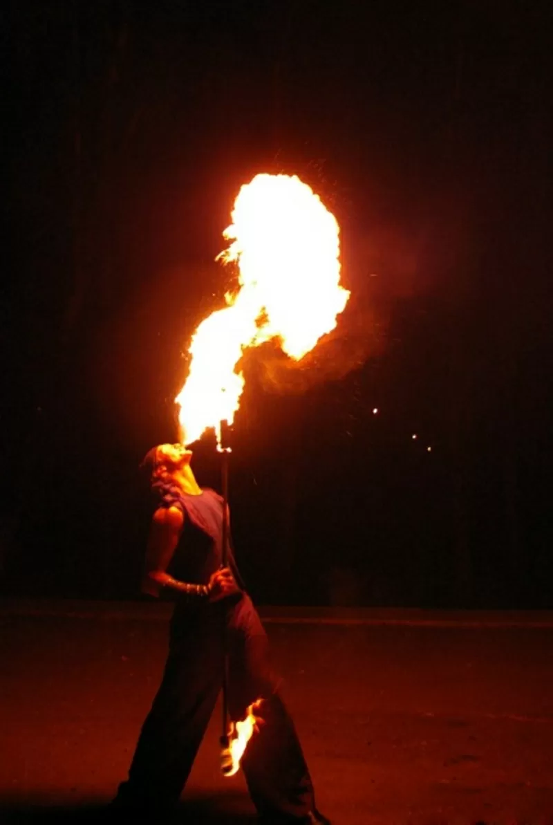 Огненное шоу, светодиодное шоу в Киеве 10