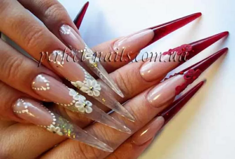 Наращивание ногти