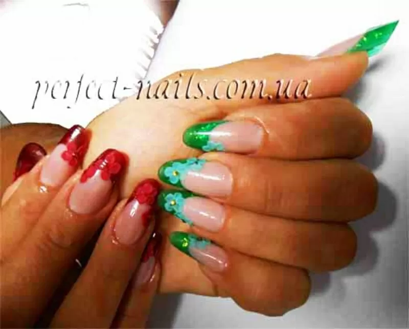 Наращивание ногти 2