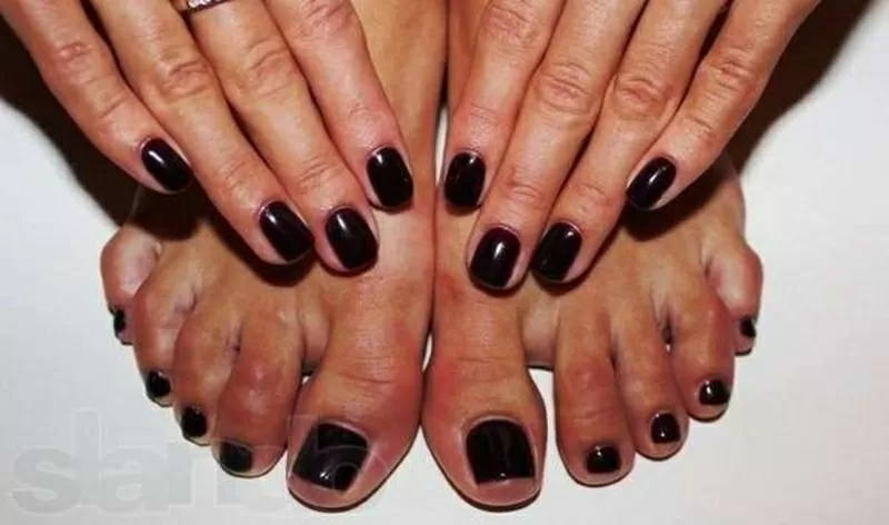 АКЦИЯ!!! Педикюр покрытие CND SHELLAC = 220 грн