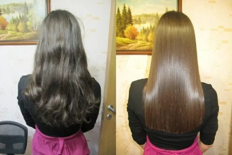 КЕРАТИНОВОЕ ВЫПРЯМЛЕНИЕ И ЛЕЧЕНИЕ ВОЛОС С КОЛЛАГЕНОМ ОТ 400 грн. КИЕВ 3