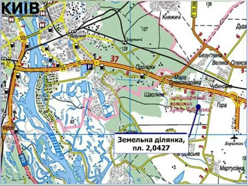 2 га по цене 1000 у.е/сотка до 31 марта 2013 в Горе