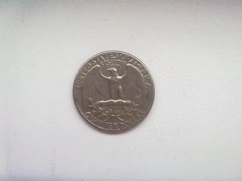 Монета Quarter Dollar LIBERTY 1967 года   2