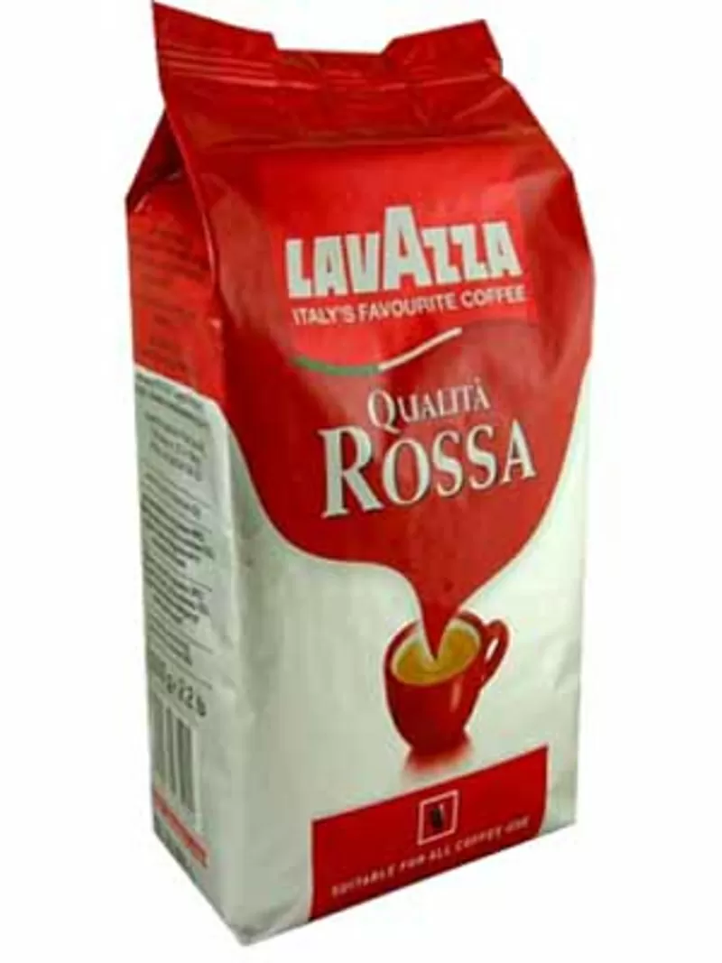 Кофе в зернах Lavazza Qualita Rossa. 