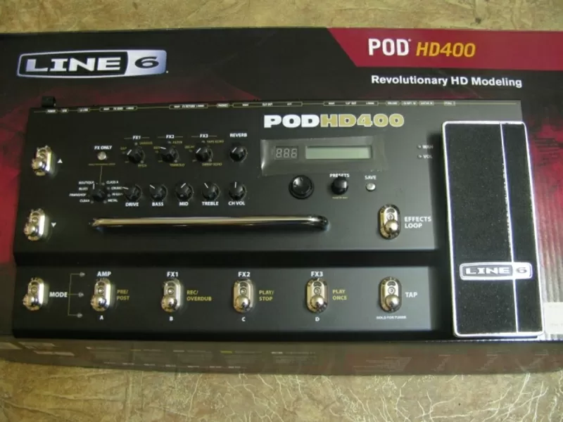 Продам процессор LINE 6 POD HD400