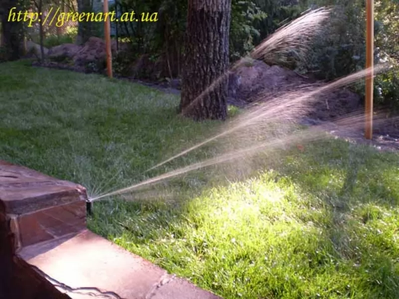 Полив,  газон,  удобрения,  детские площадки