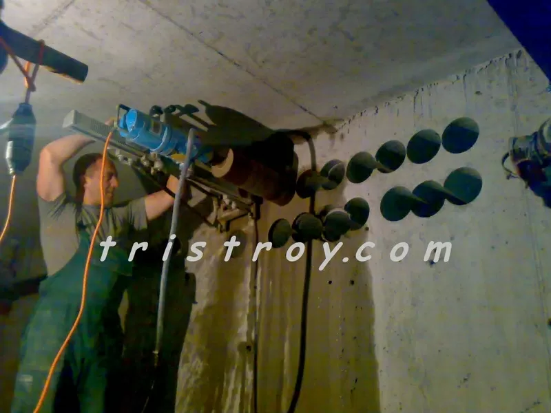  Сверление в бетоне. Алмазное сверление отверстий. Киев. 237 70 59. 3