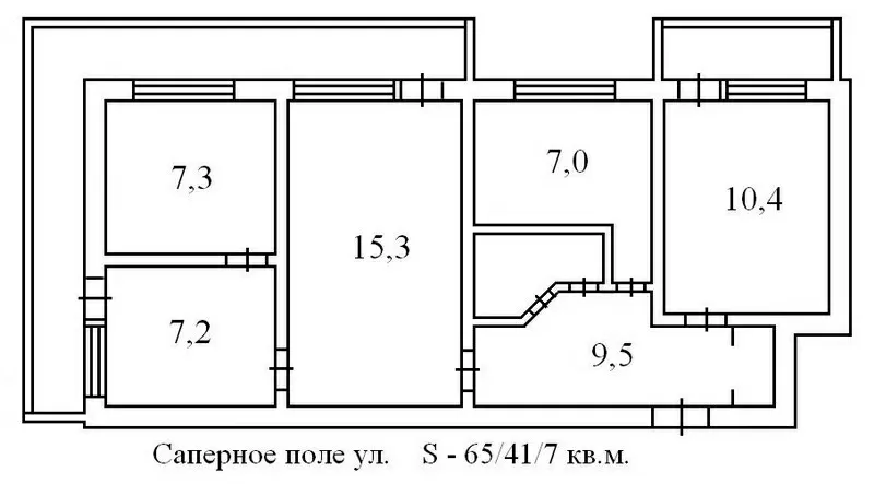 4-х комнатная на Печерске,  ул. Саперное поле.