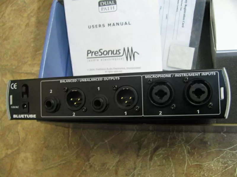 Продам ламповый преамп Presonus BLUE TUBE DP 3