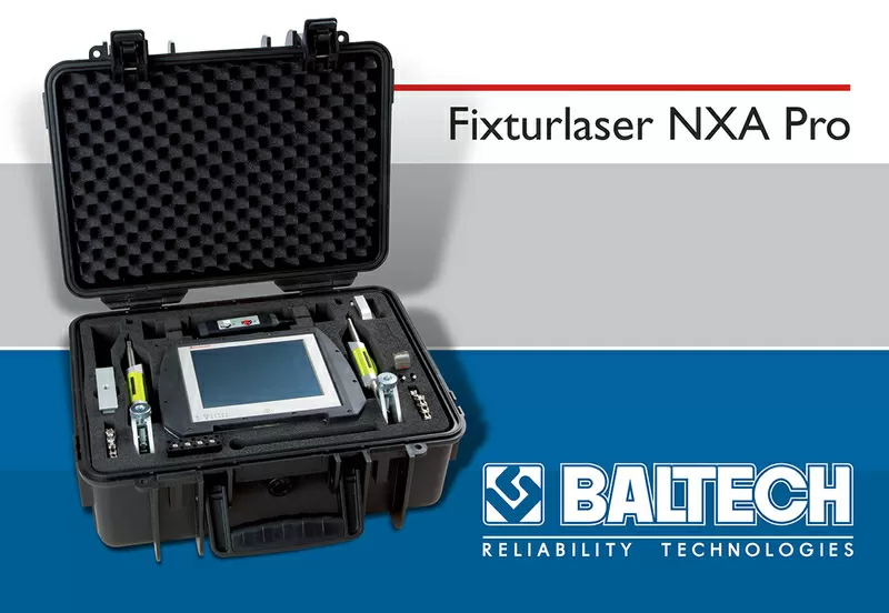 BALTECH – центровка насосов новой системой Fixturlaser NXA Pro