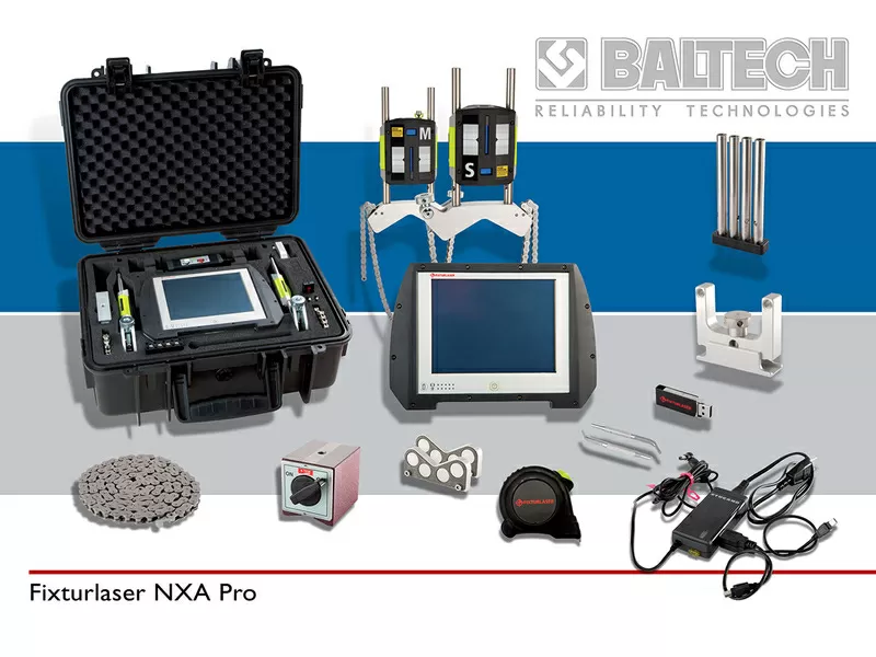 BALTECH – центровка насосов новой системой Fixturlaser NXA Pro 6