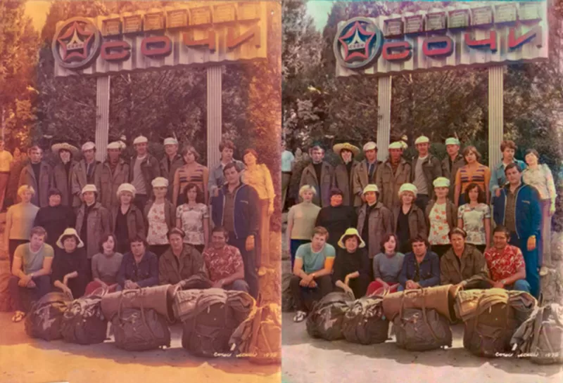 Реставрация фотографий