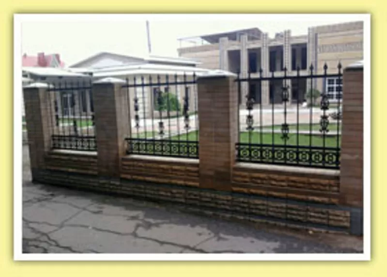 Заборы, ворота, калитки металлические