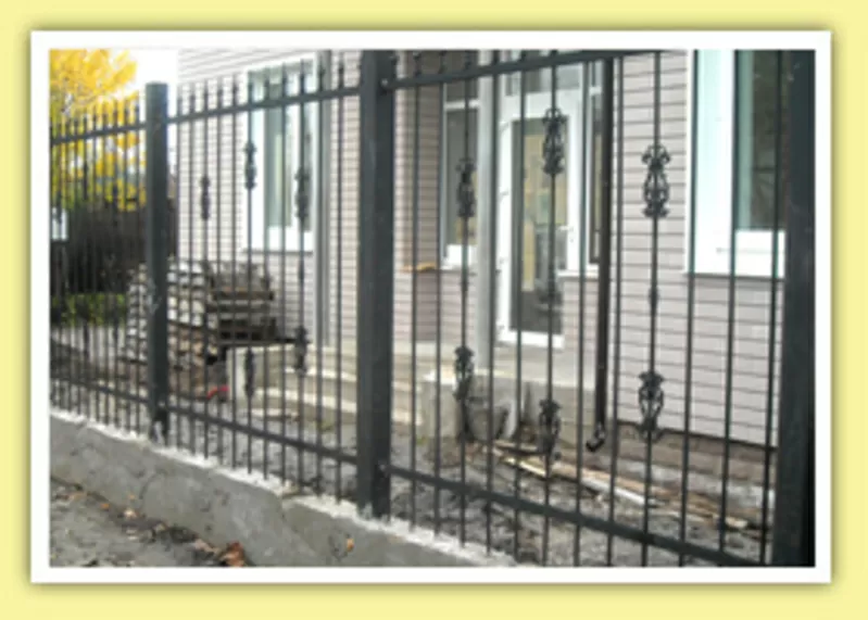 Заборы, ворота, калитки металлические 2