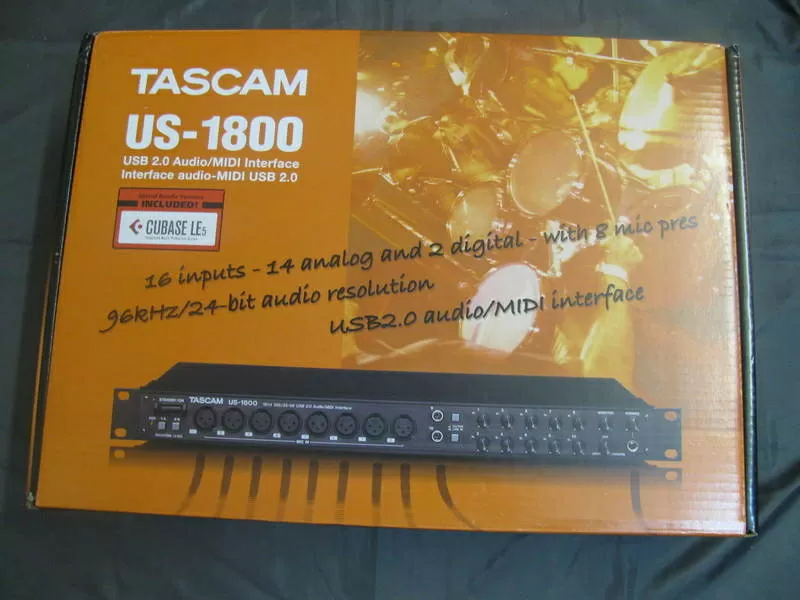 Продам звуковую карту TASCAM US-1800