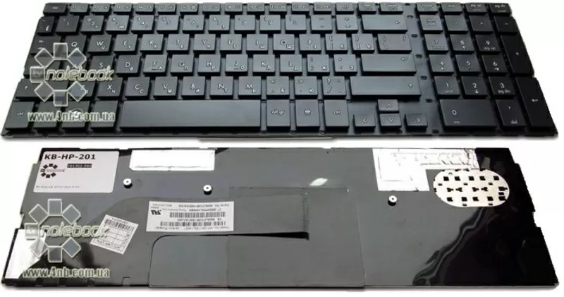 Клавиатура для ноутбука HP-Compaq ProBook 4520s черная RU 2