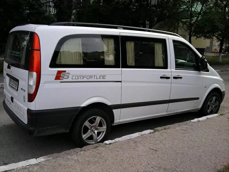 ПЕРЕВОЗКА ПАССАЖИРОВ И МЕЛКИХ ГРУЗОВ НА MERCEDES VITO 2008 г