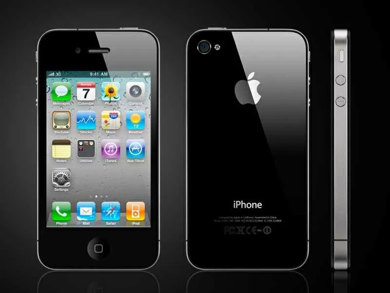 Apple Iphone 4 ОРИГИНАЛ 32Gb CDMA черный в отличном состоянии + 4 чехл