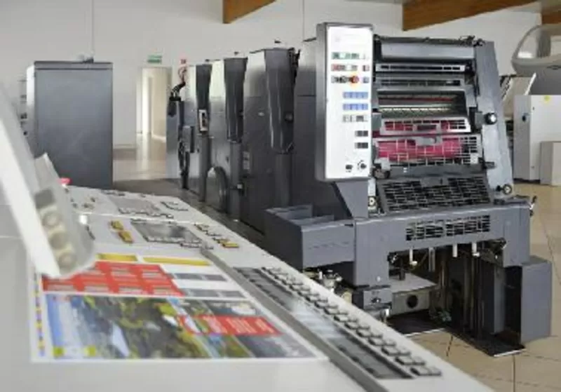 Офсетная печатная листовая полиграфическая машина Roland,  Heidelberg