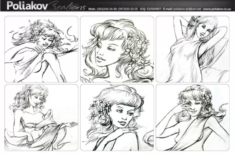 ЖИВОПИСЬ РИСУНОК (Художественные проекты и картины) www.Poliakov.io.ua 10