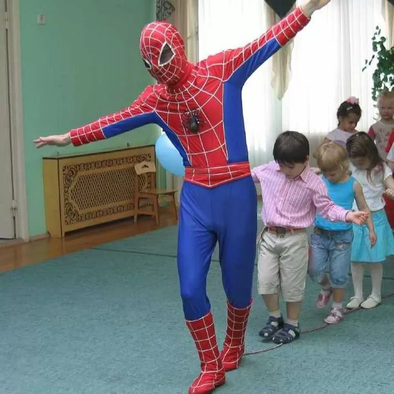Аниматор Спайдермен на День Роджения, Киев