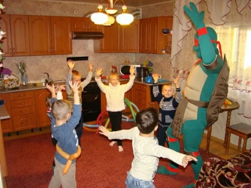 Аниматор Черепашка-нинзя на День Роджения. Услуги. Фото-видео 2