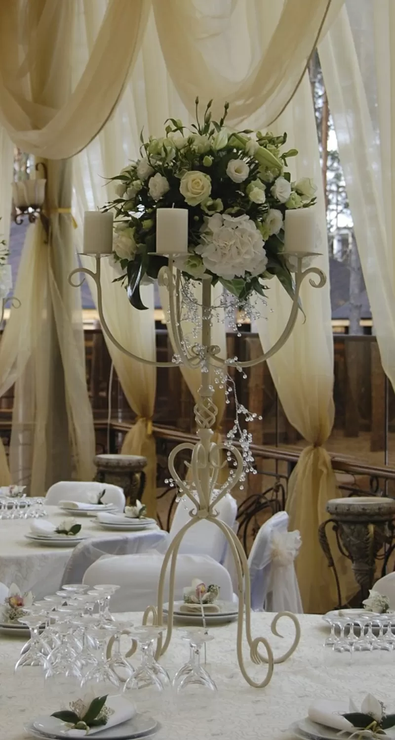 подсвечники канделябры прокат аренда 2