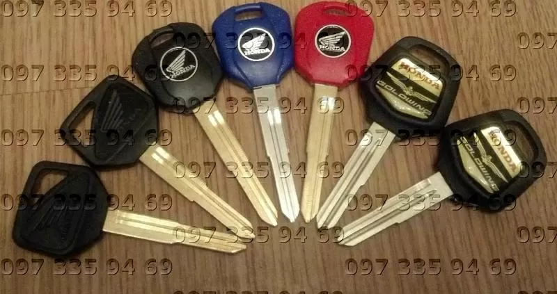 Заготовки ключей Yamaha, Kawasaki, Honda, Suzuki 2