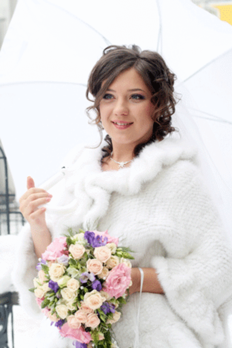 Визаж и прическа для свадьбы,  праздника