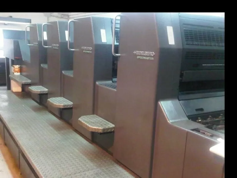 4-х красочные печатные листовые машины,  формат В2,  В3 2