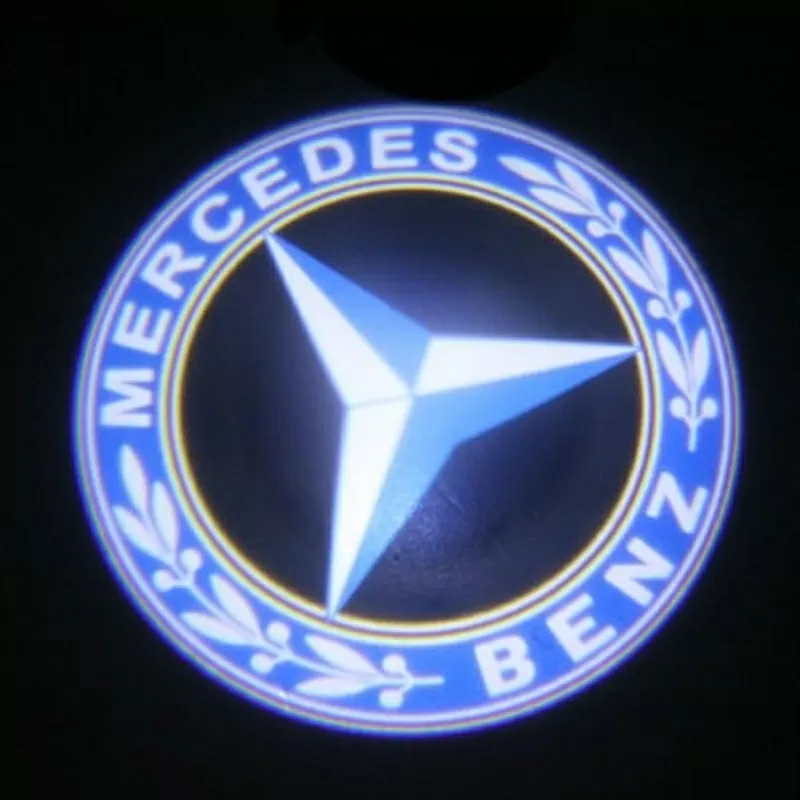 Лазерная подсветка дверей с логотипом на разные авто 7