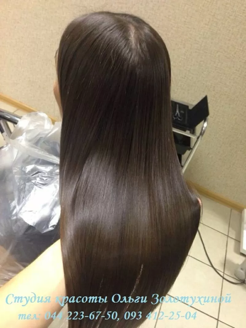 Кератиновое выпрямление волос овсго 900грн