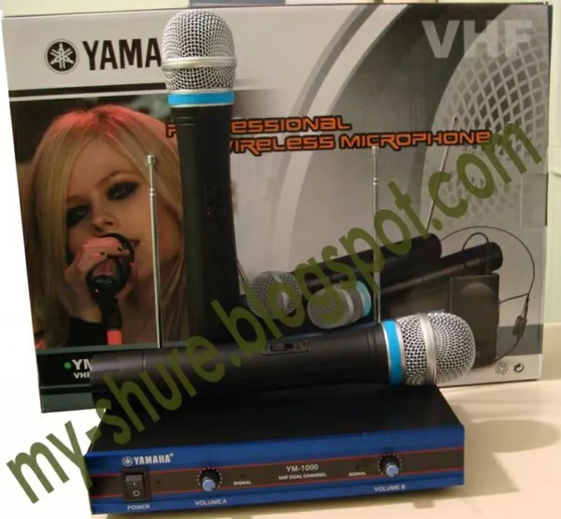 Продается радиосистема Yamaha YM-1000 VHF PRO. Купить в Киеве цена 520