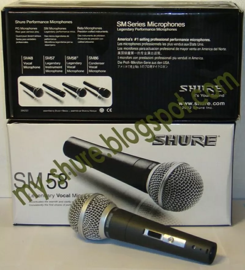 Купить Киев Shure SM58 вокальный шнуровой микрофон - цена 120 грн.