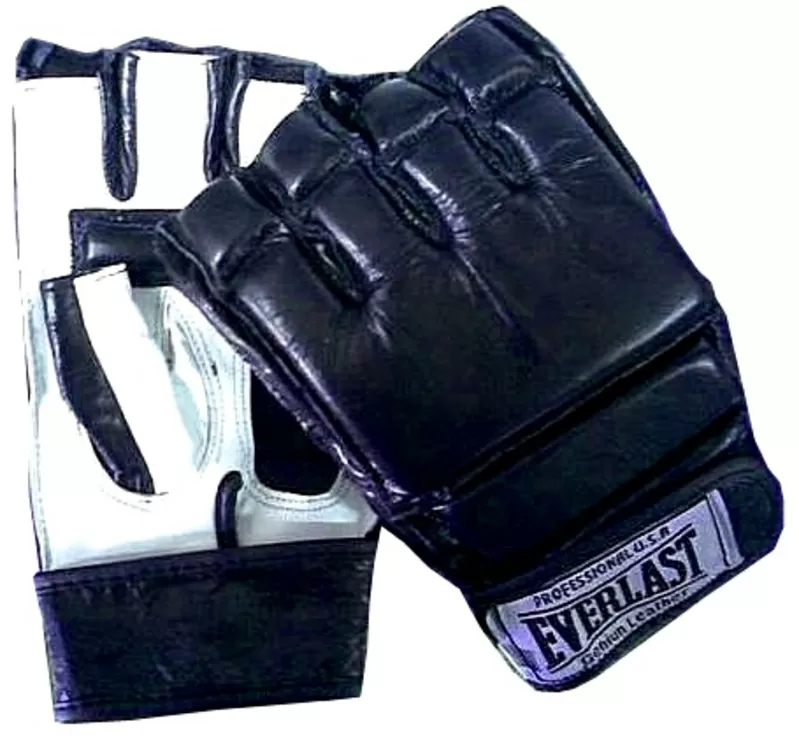 Перчатки снарядные Everlast (кожа) 2