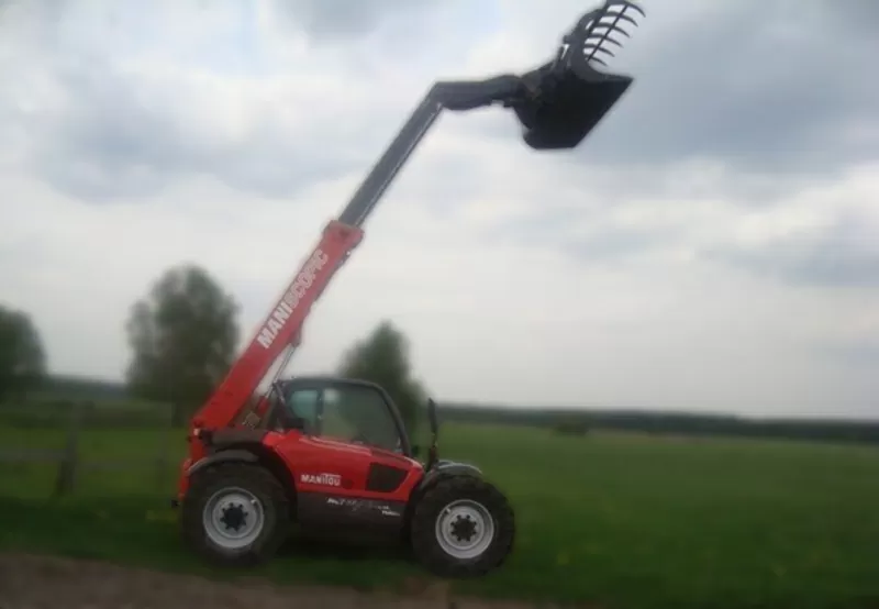 Телескопический погрузчик Manitou 634 2