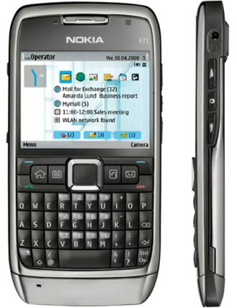 Nokia E71 Расчет при получении