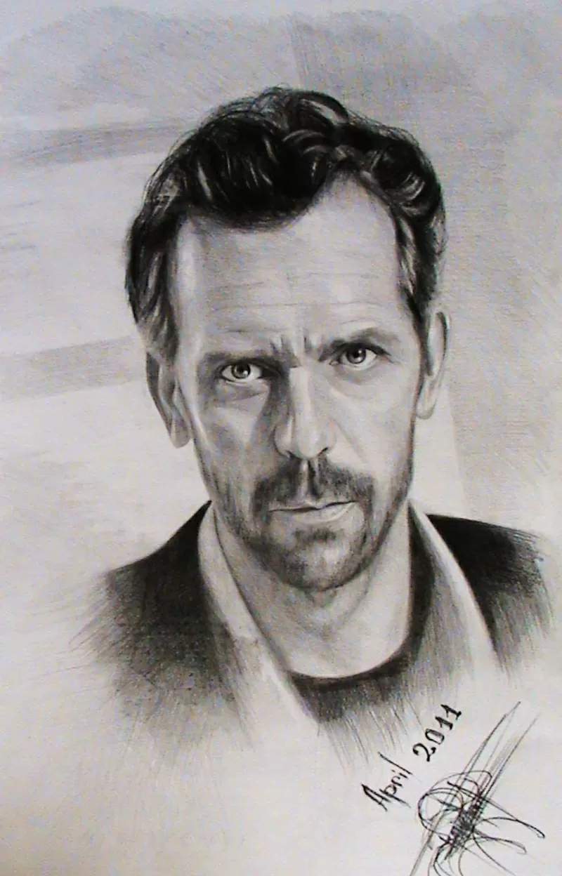 Портреты на заказ по фотографии (графитный карандаш).