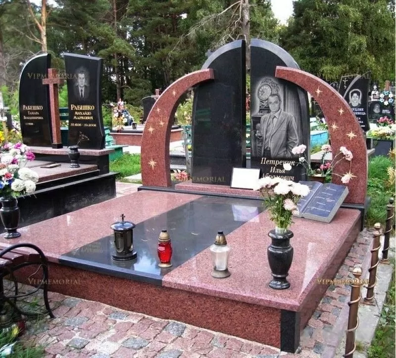 Элитные эксклюзивные памятники из гранита , мрамора...