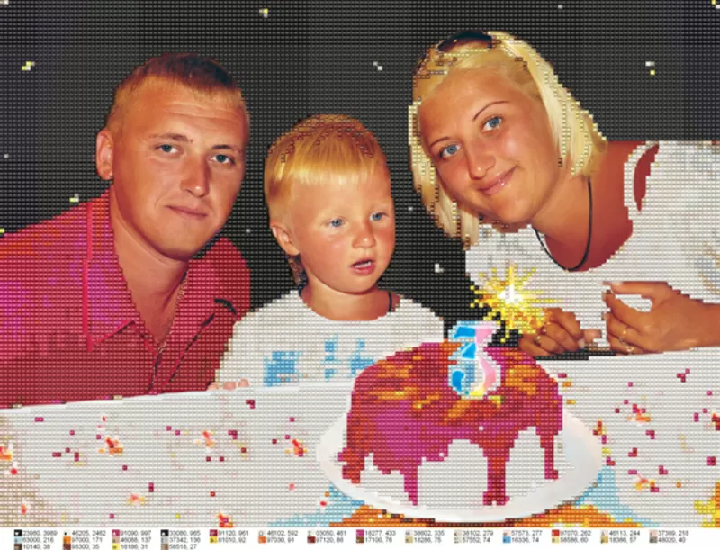 Разработка схем для вышивки бисером по Вашему фото 4